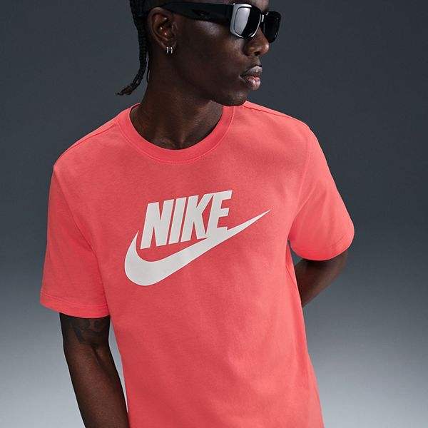 Men's Nike Icon Futura Tee - Magic Ember (S)