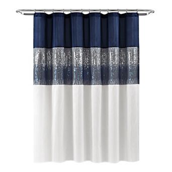Lush Decor 72" x 78" Night Sky Shower Curtain