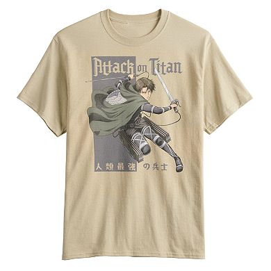 Men's Attack on Titan Humanity's Strongest Soldier Tee