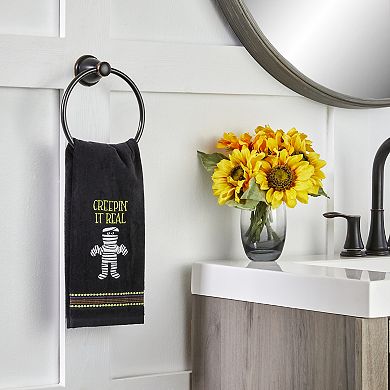 SKL Home Creepin Real 2-piece Hand Towel Set