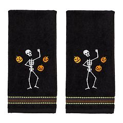 Kohls Halloween Goth Witch Kitchen Towels