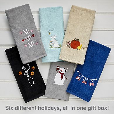 SKL Home Holidays Hand Towel 6-piece Set