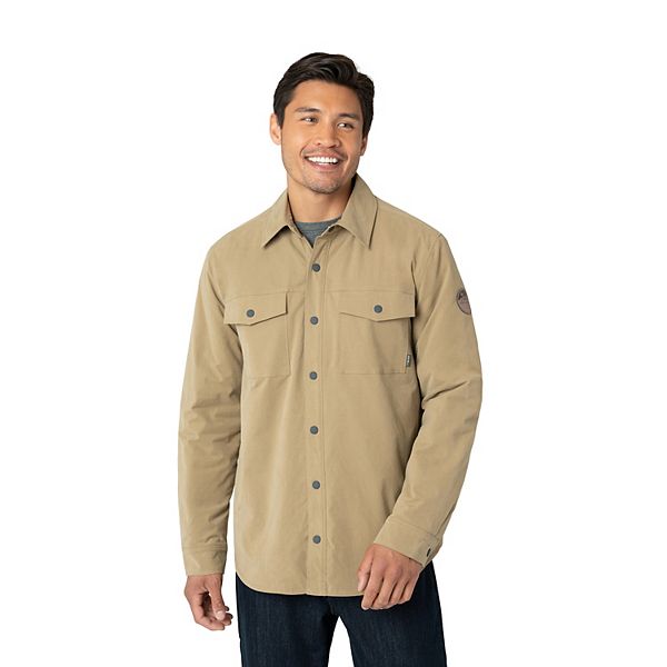 EB228 Men's Eddie Bauer Fleece Lined Shirt Jacket