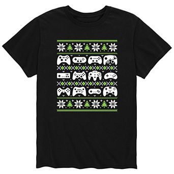 Men's Controller Ugly Sweater Tee
