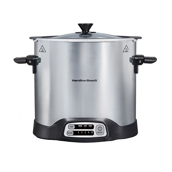 Hamilton Beach Sear & Cook Programmable 10qt. Stockpot Slow Cooker