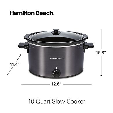 Hamilton Beach 10-qt. Oval Slow Cooker