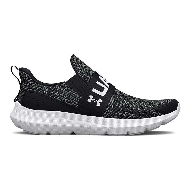 Under Armour Surge 3 Little Kids Slip-On Running Shoes, Boys, Black - 3026529-001 - Athletic Shoes and Sneakers  sku 3026529-001