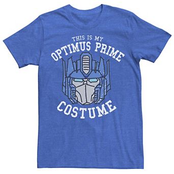 Men's Transformers Halloween This Is My Optimus Prime Costume Tee