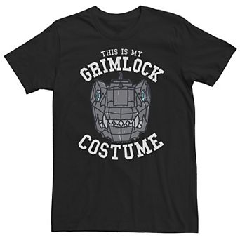 Men's Transformers Halloween This Is My Grimlock Costume Tee