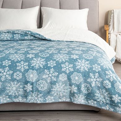Madelinen® Cielo Berber Velvet Plush Sherpa Throw