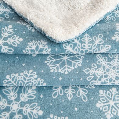 Madelinen® Cielo Berber Velvet Plush Sherpa Throw