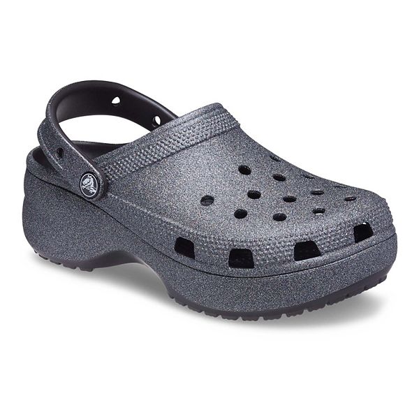 Crocs hot sale platform black