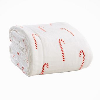 Madelinen® Esmay Plush Velvet Sherpa Throw