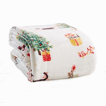 Madelinen® Esmay Plush Velvet Sherpa Throw