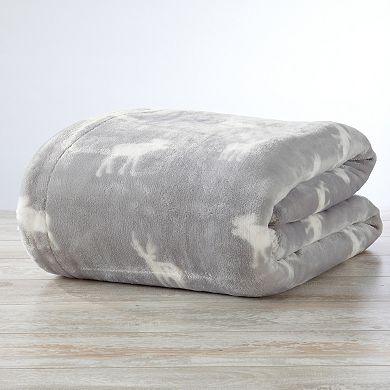 Madelinen® Kinsley Plush Velvet Sherpa Throw