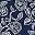 Navy Soft Vines