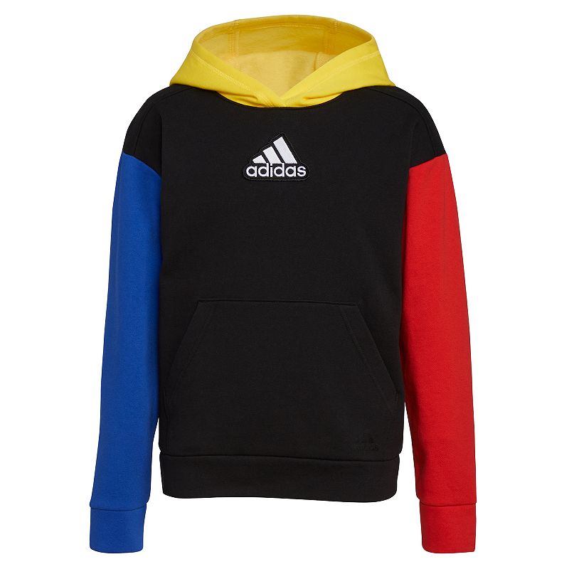 Boys 4-7 adidas Freestyle hoodie, Boys, Size: 5, Black Team