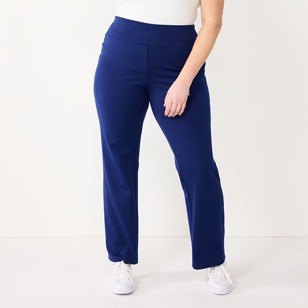 Plus Size Nine West Ponte Bootcut Pants