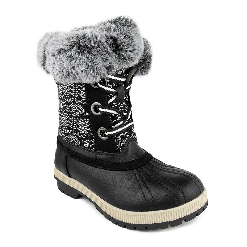 Size 8M - London Fog Women's Milly Winter Mid-Calf Boot Women's Shoes