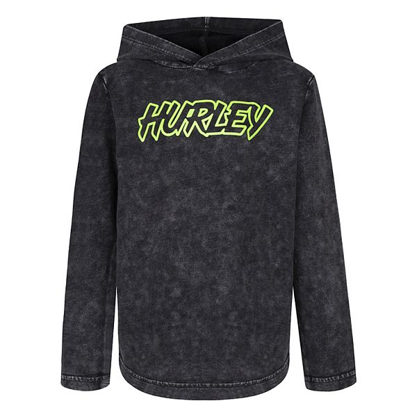 Boys 8 20 Hurley Acid Wash Pullover Hoodie