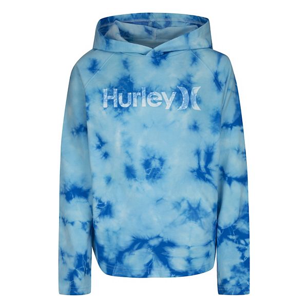 Boys 8 20 Hurley Tie Dye Hooded Tee