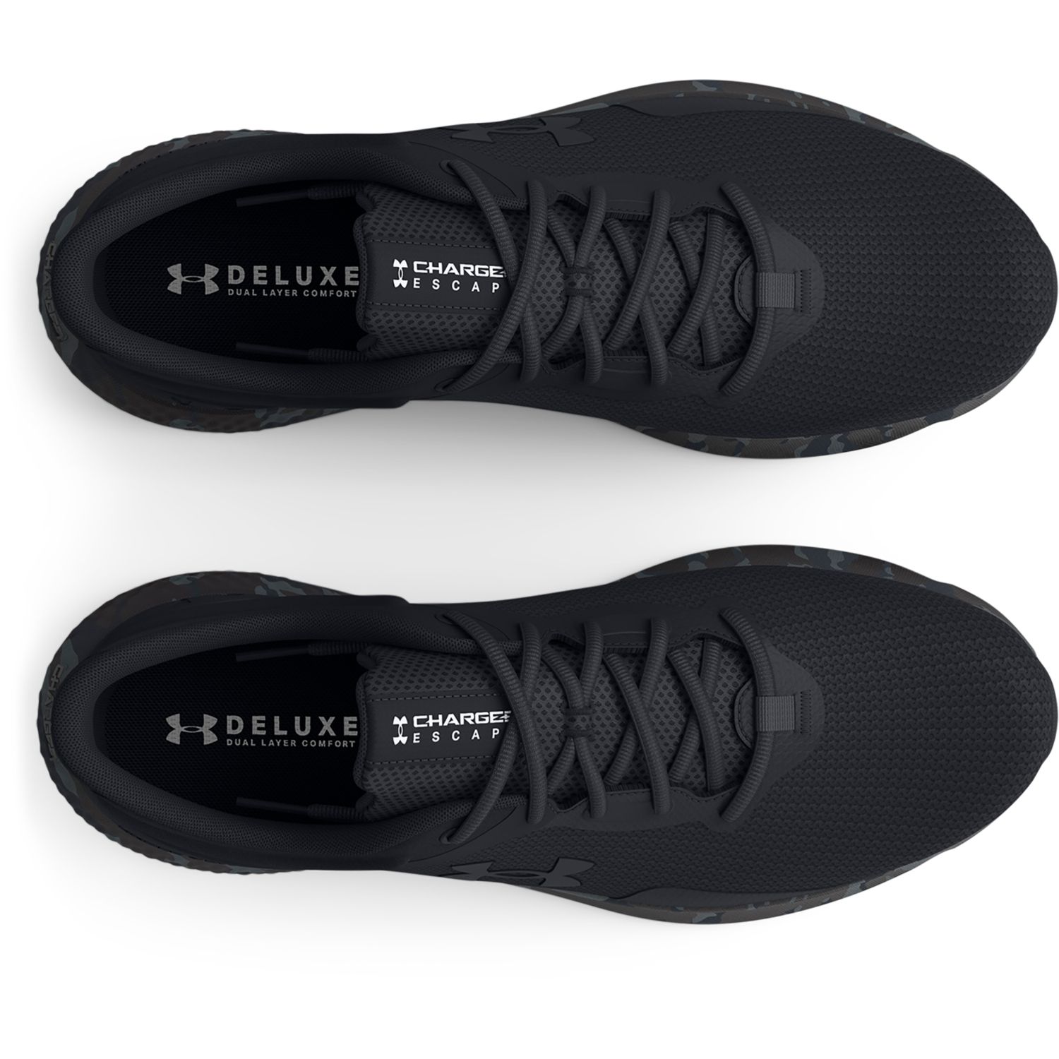 Under Armour Charged Escape 4 Mens Size 13 - Black White Lace Up Running‎ Shoes Amazon.com | Under Armour Mens Charged Escape 4 Running Shoe  main image 2