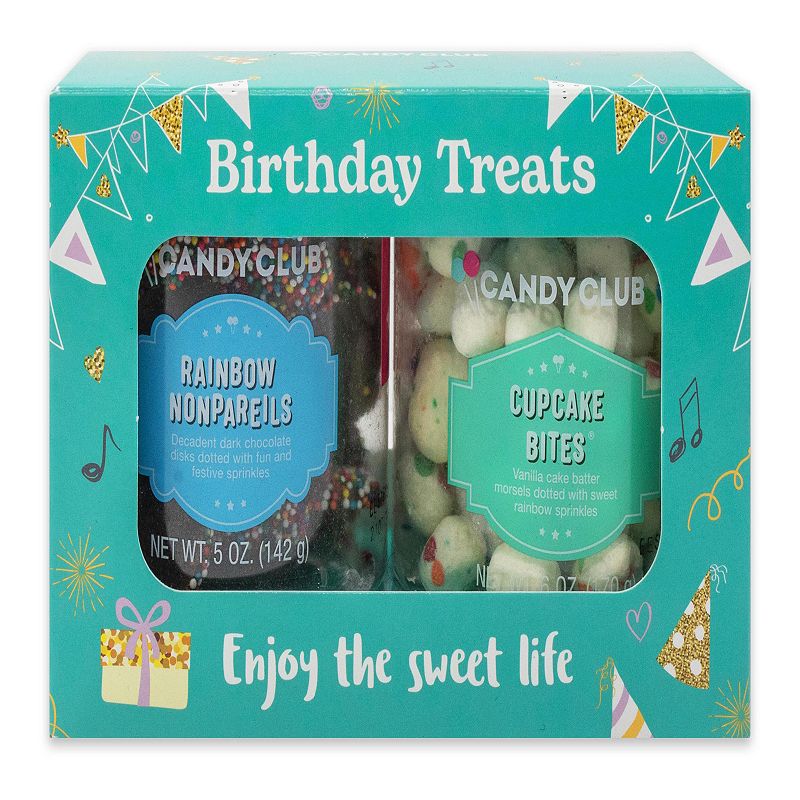 Candy Club Birthday Treats Gift Set, Multicolor