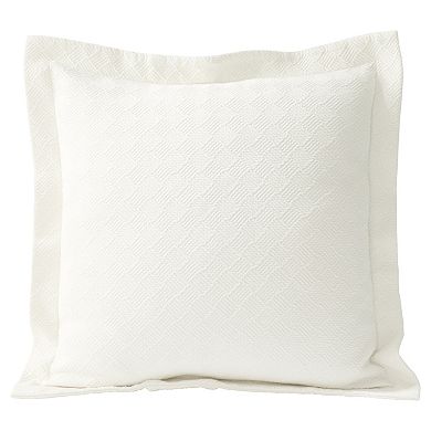 Lands' End European Square Matelasse Sham