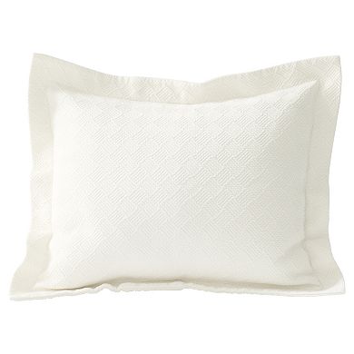 Lands' End European Square Matelasse Sham