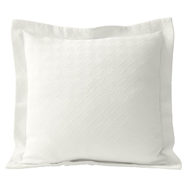 Lands' End European Square Matelasse Sham or Coverlet