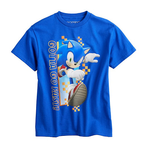Go Faster Sonic Bathrobe Dressing Night Gown & Slippers 