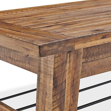 Alaterre Furniture Durango Rustic Coffee Table & End Table 3-piece Set
