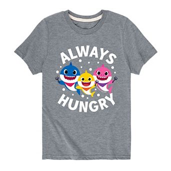 Boys 8-20 Baby Shark Always Hungry Graphic Tee