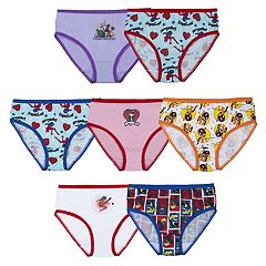 Disney Moana Girls Cotton Panties Underwear 7-Pack Toddler Sizes 2T/3T-4T,  6, 8