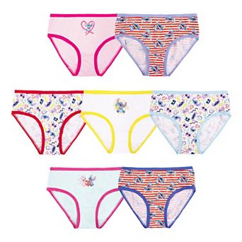 Disney's Stitch Girls 4-8 7-Pack Underwear