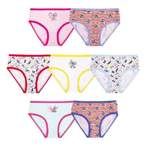 Girls 4-8 Spirit 7-pack Brief Panties