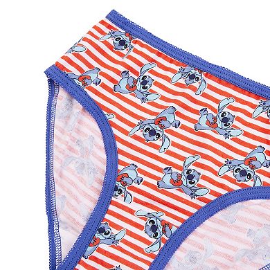 Disney's Stitch Girls 4-8 7-Pack Underwear