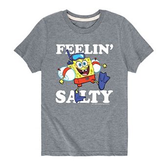 Boys 8-20 Spongebob SquarePants Feelin' Salty Graphic Tee