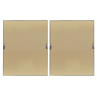 Madison Park 2-Piece Moving Midas Abstract Gold Foil Framed Canvas Set