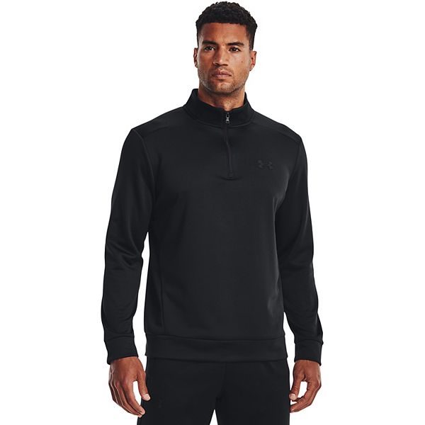 Big & Tall Under Armour Fleece Pullover - Black (XL TALL)
