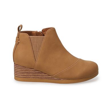 TOMS Kelsey Girls' Wedge Ankle Boots