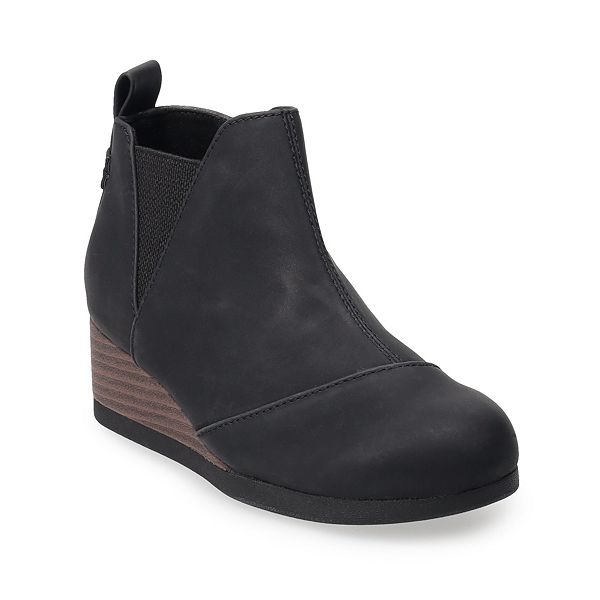 TOMS Kelsey Girls' Wedge Ankle Boots