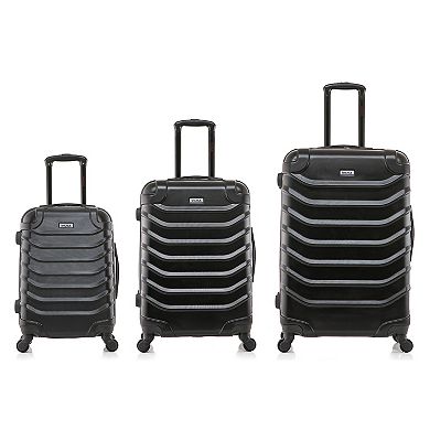 InUSA Endurance 3-Piece Hardside Spinner Luggage Set
