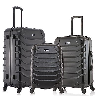 InUSA Endurance 3-Piece Hardside Spinner Luggage Set