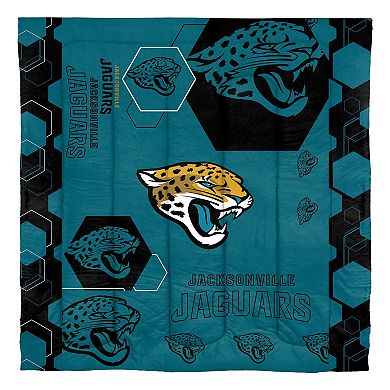 The Northwest Jacksonville Jaguars Full/Queen Comforter Set with Shams
