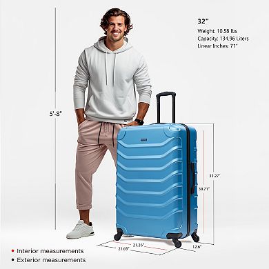 InUSA Endurance Hardside Spinner Luggage