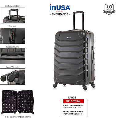 InUSA Endurance Hardside Spinner Luggage