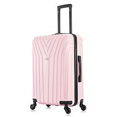 Carry on suitcase pink hot sale