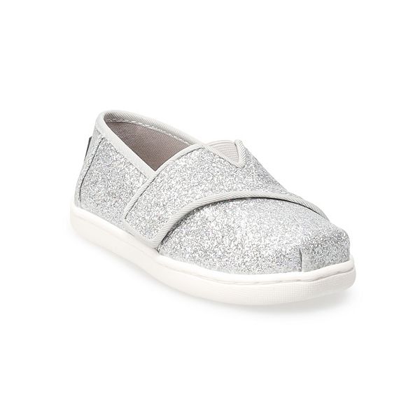 TOMS Glimmer Toddler Girls' Alpargata Shoes