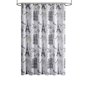 Vcny Home Shower Curtains Accessories, Vcny Melanie Ruffle Shower Curtain